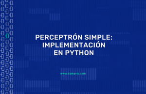 Perceptrón simple: implementación en Python