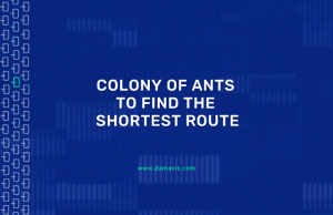 Colony of ants to find the shortest route