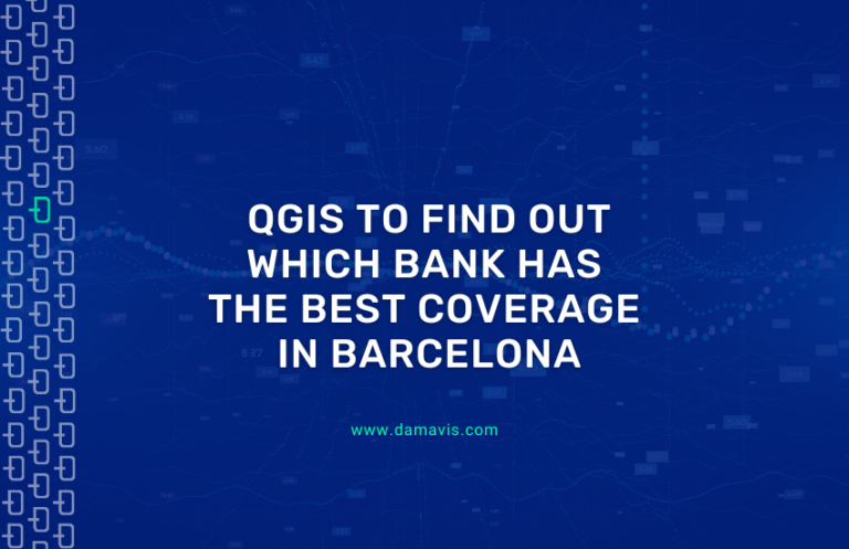 Using QGIS to find out which bank has the best coverage in Barcelona