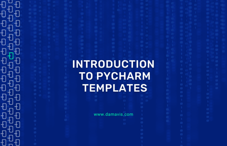 Introduction to Pycharm Templates