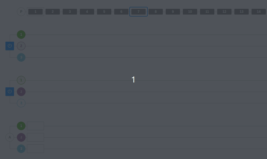 Simulation of Kafka behavior in an example scenario: Case 3