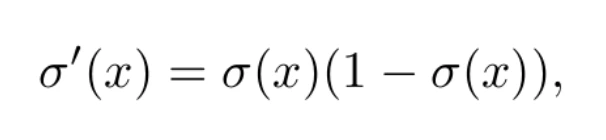 Fórmula de la función logística derivada