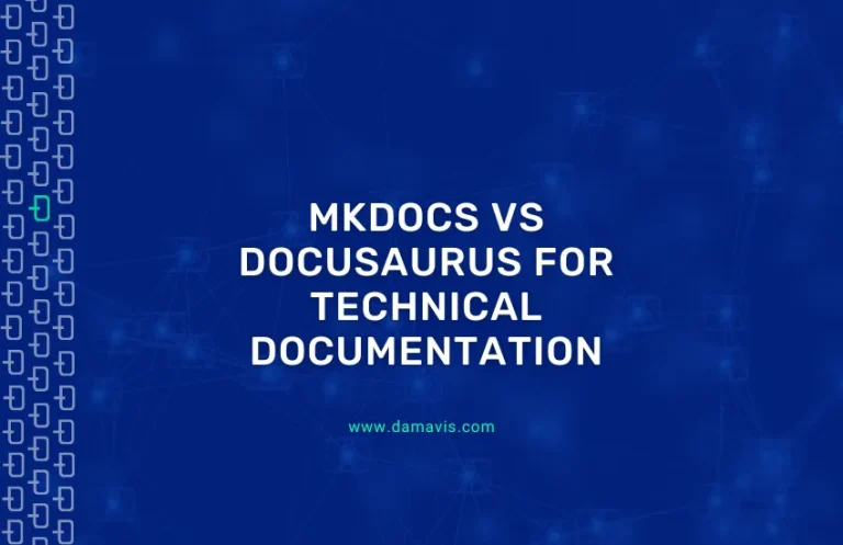 MkDocs vs Docusaurus for technical documentation