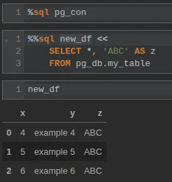 How to use a predefined connection in DuckDB to connect to Postgres