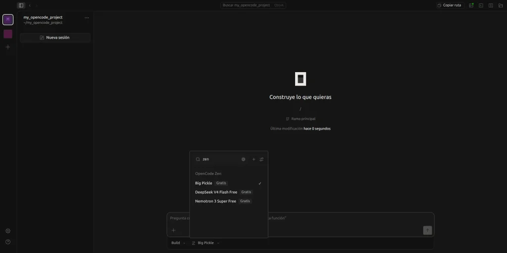 OpenCode Zen Models